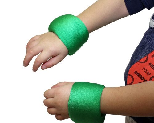 Weighted Child Wrist Bands Pair - 200g Each 