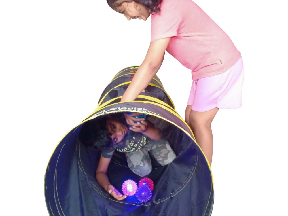 Sensory Pop Up Tunnel With Led Balls