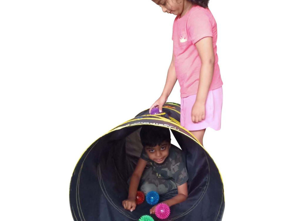 Sensory Pop Up Tunnel With Led Balls