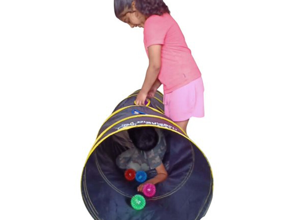 Sensory Pop Up Tunnel With Led Balls