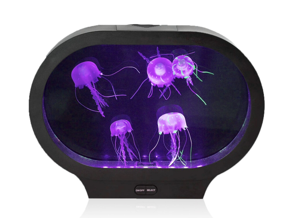 Jelly Fish Tank Oval (interchangeable Eu/uk Adapter)