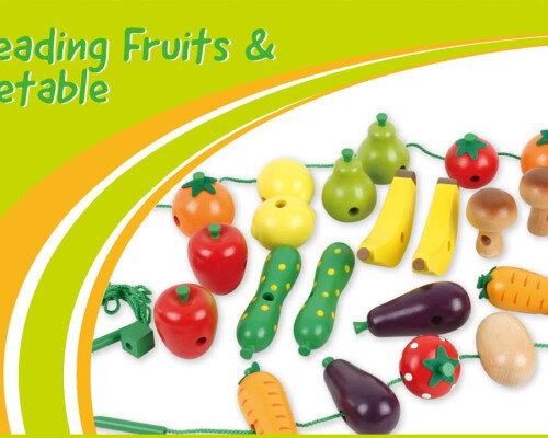 Threading Fruit & Veg 24 Pcs