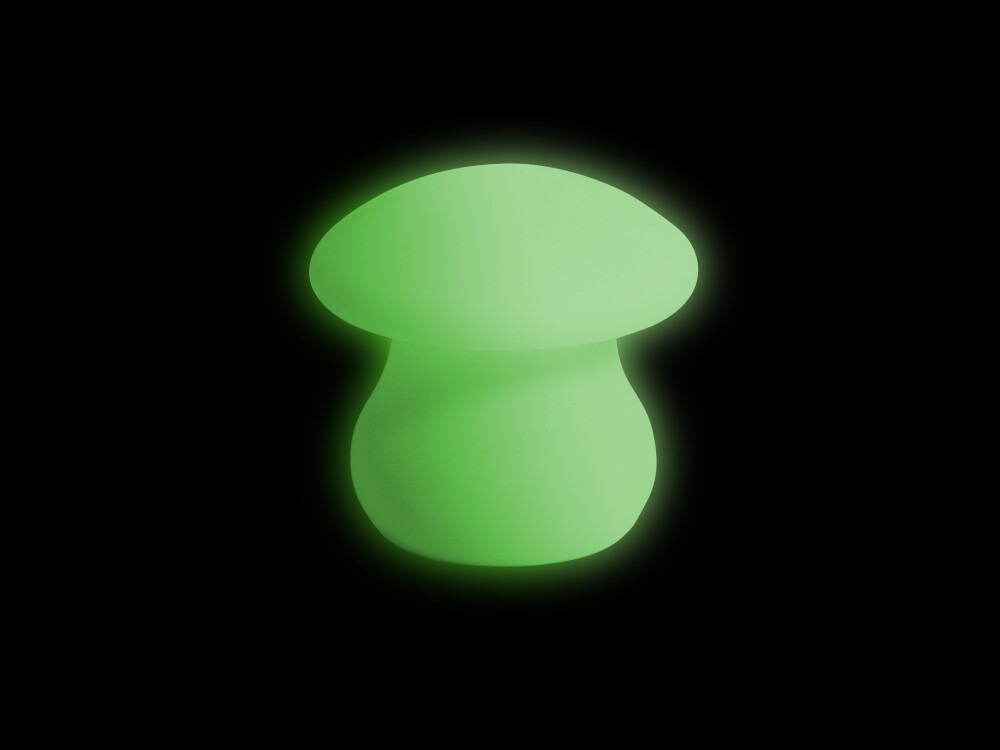 Colour Changing Mushroom (interchangeable Eu/uk Adapter)