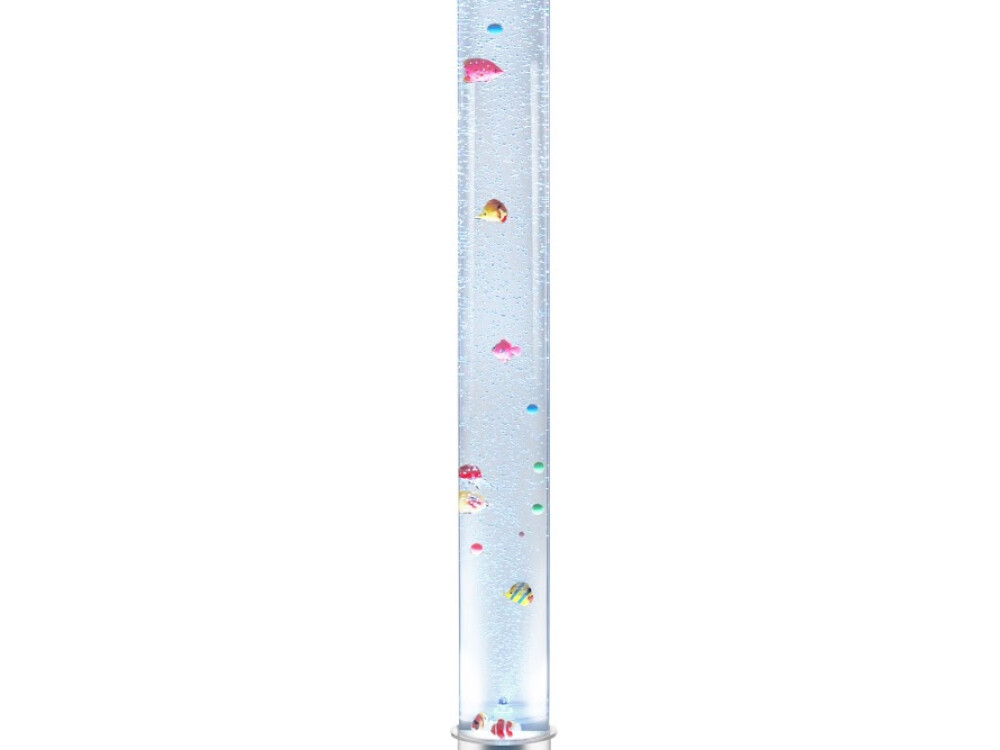 Bubble Tube 120cm X 12cm With Fish And Remote (includes Bracket) (uk And Eu Adapter)