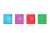 Colour Changing Mood Blocks (set Of 4) (battery Operated - Included)