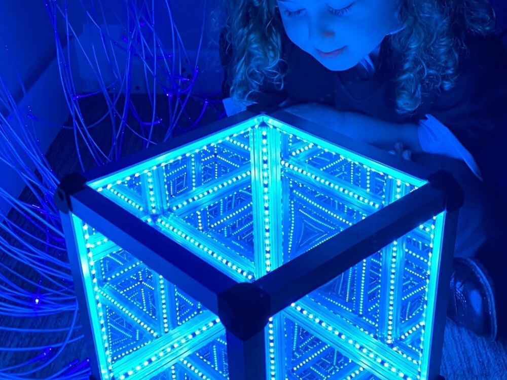 Led Infinity Cube 25cm