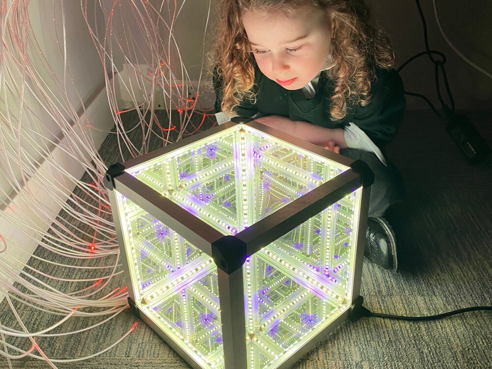 Led Infinity Cube 25cm