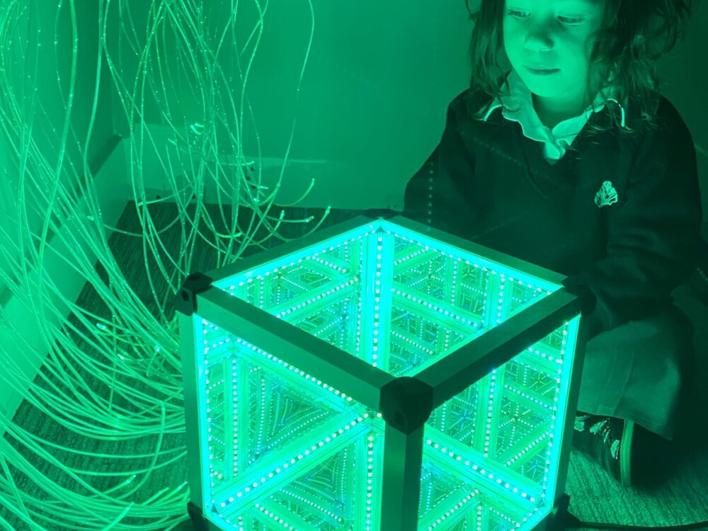 Led Infinity Cube 25cm