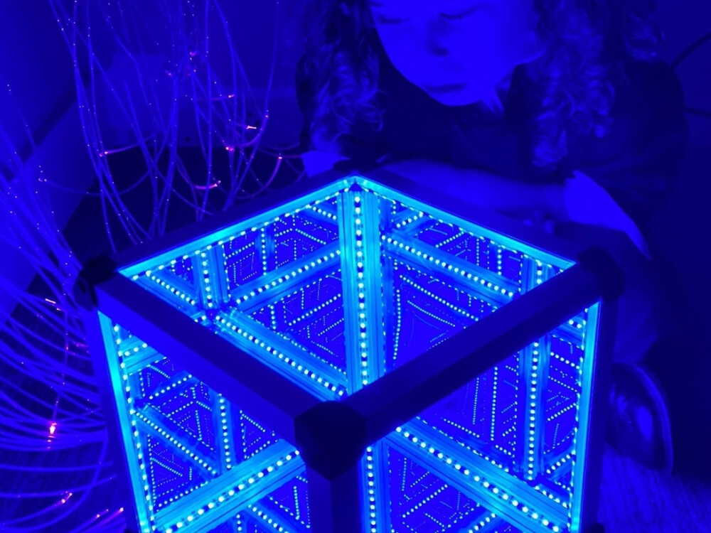 Led Infinity Cube 25cm