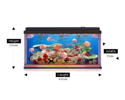 Jelly Fish Tank Large (interchangeable Eu/uk Adapter)