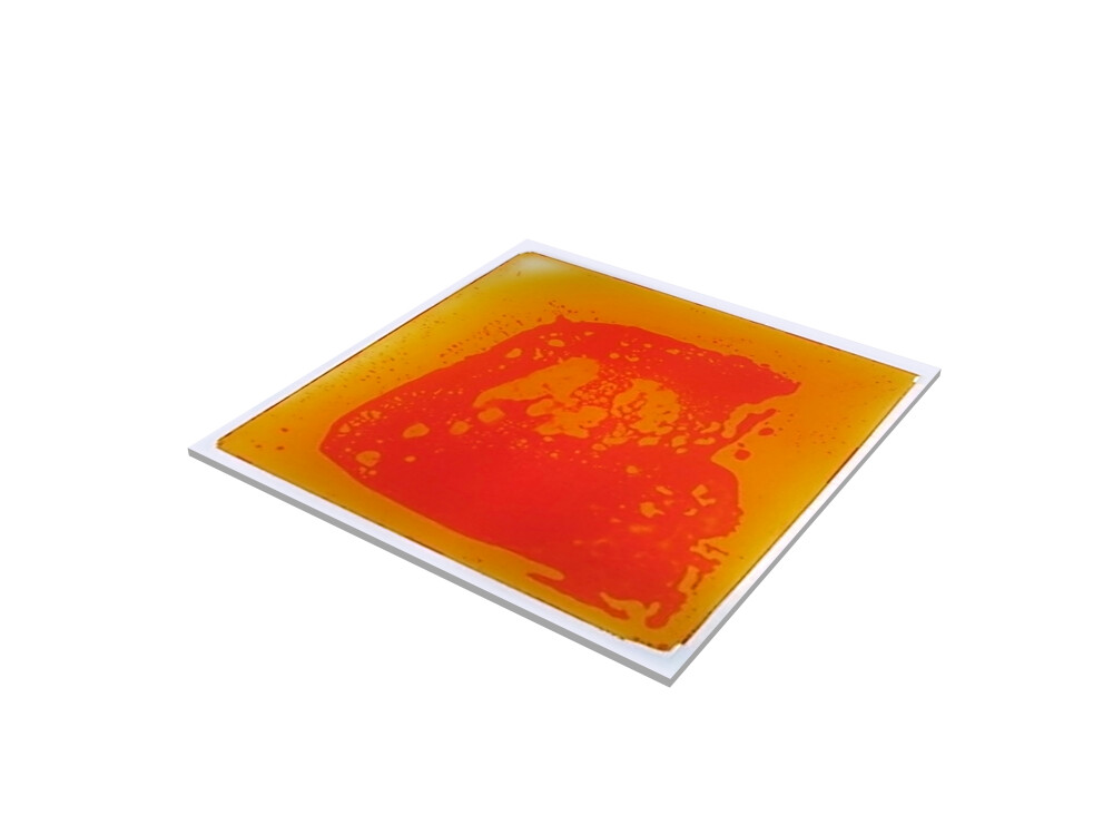 Liquid Floor Tile Orange / Red