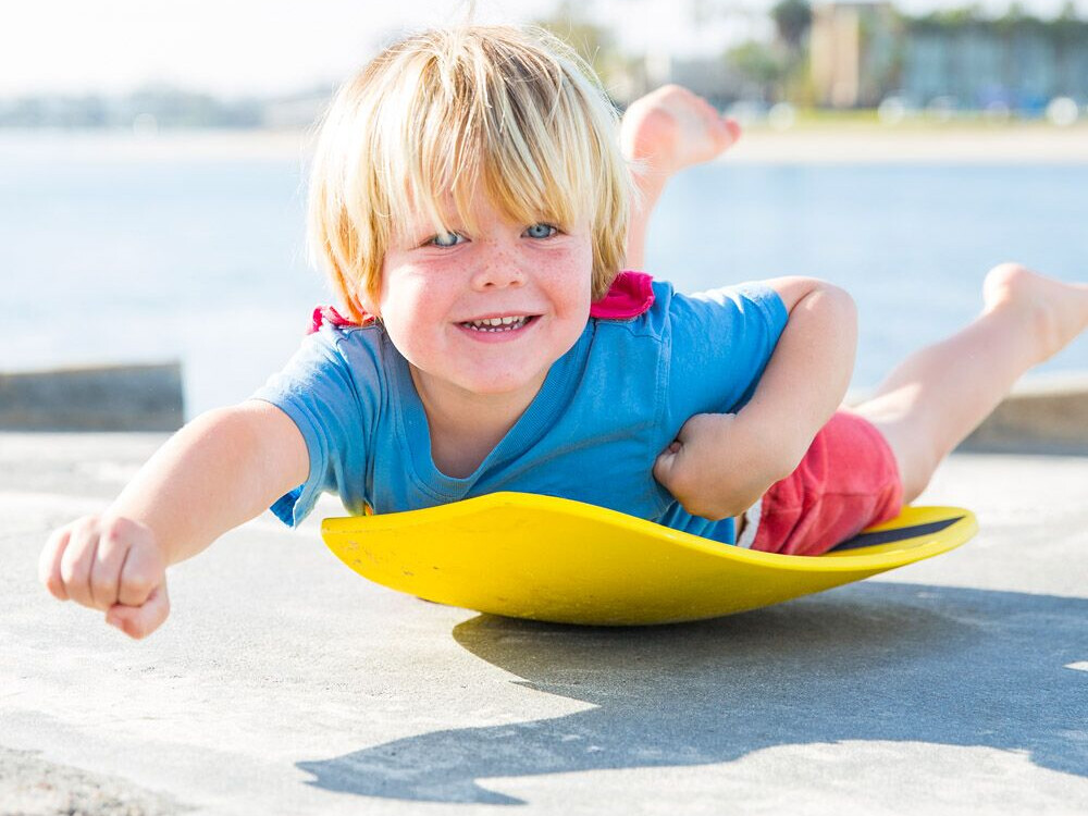 Spooner Board Freestyle Board Yellow