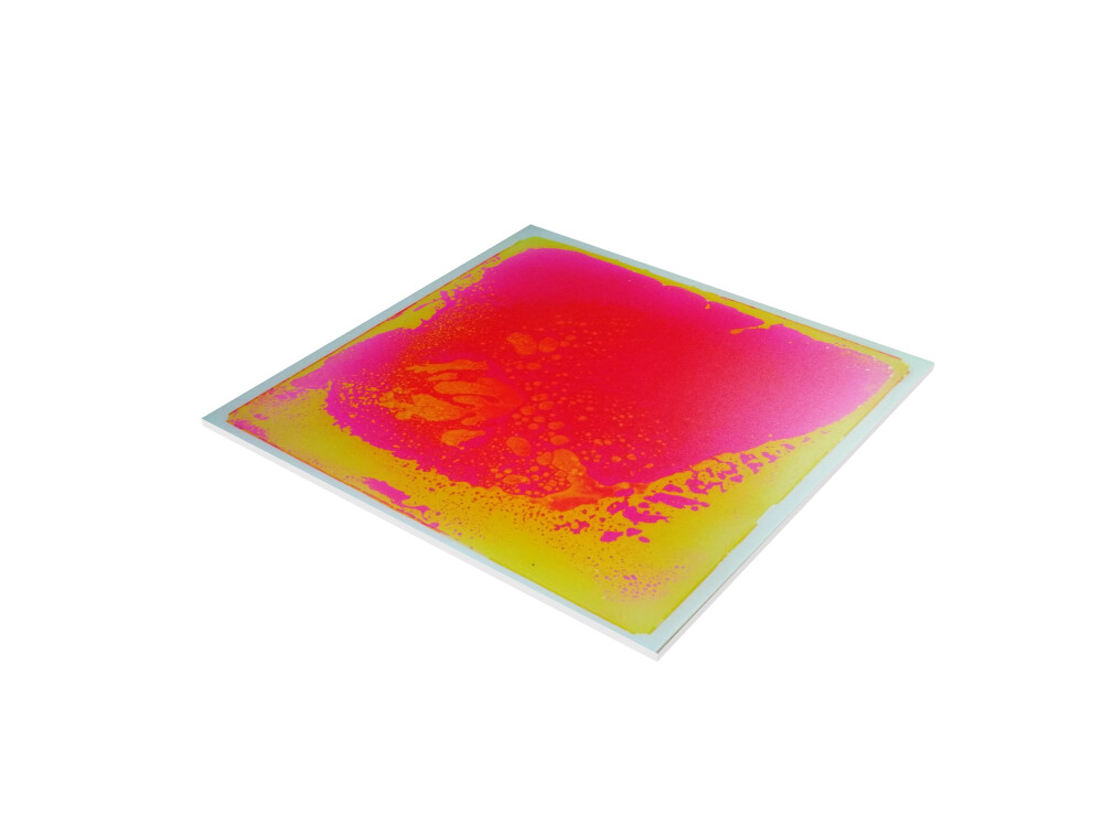 Liquid Floor Tile Pink / Yellow