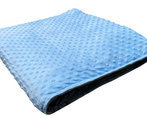 4kg Weighted Blanket Medium (100 X 150) Blue/grey