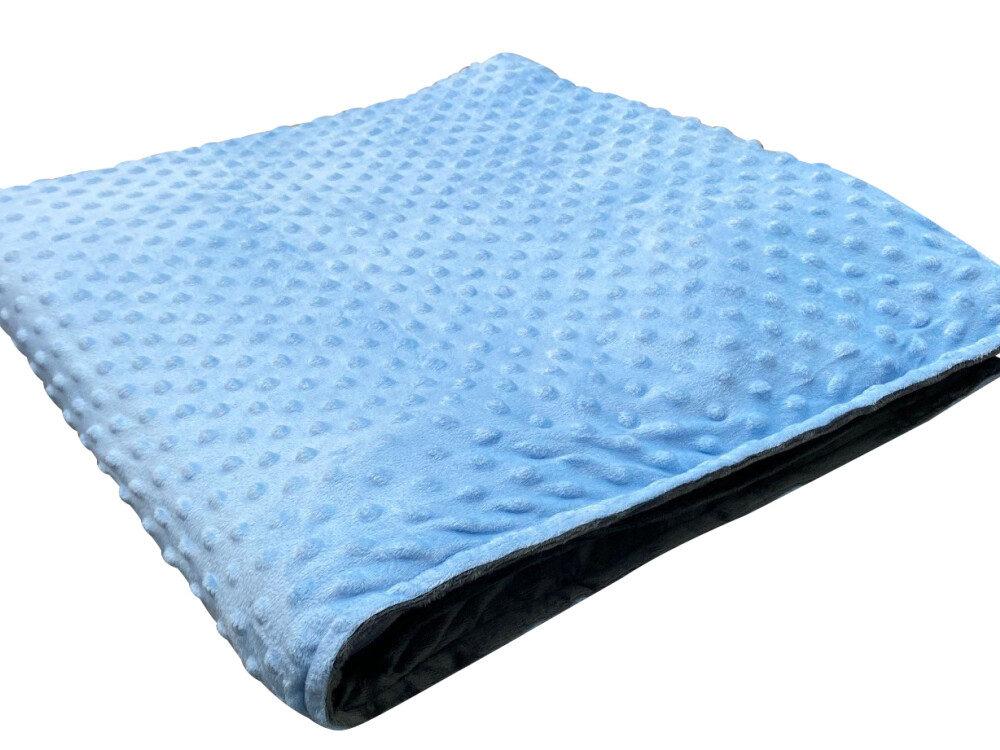 4kg Weighted Blanket Medium (100 X 150) Blue/grey