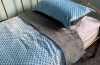 4kg Weighted Blanket Medium (100 X 150) Blue/grey