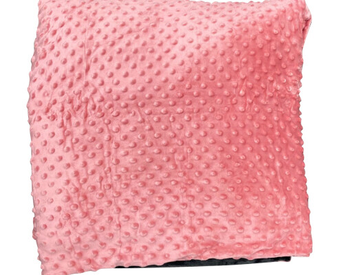 3kg Weighted Blanket Small (90 X 100) Pink/grey