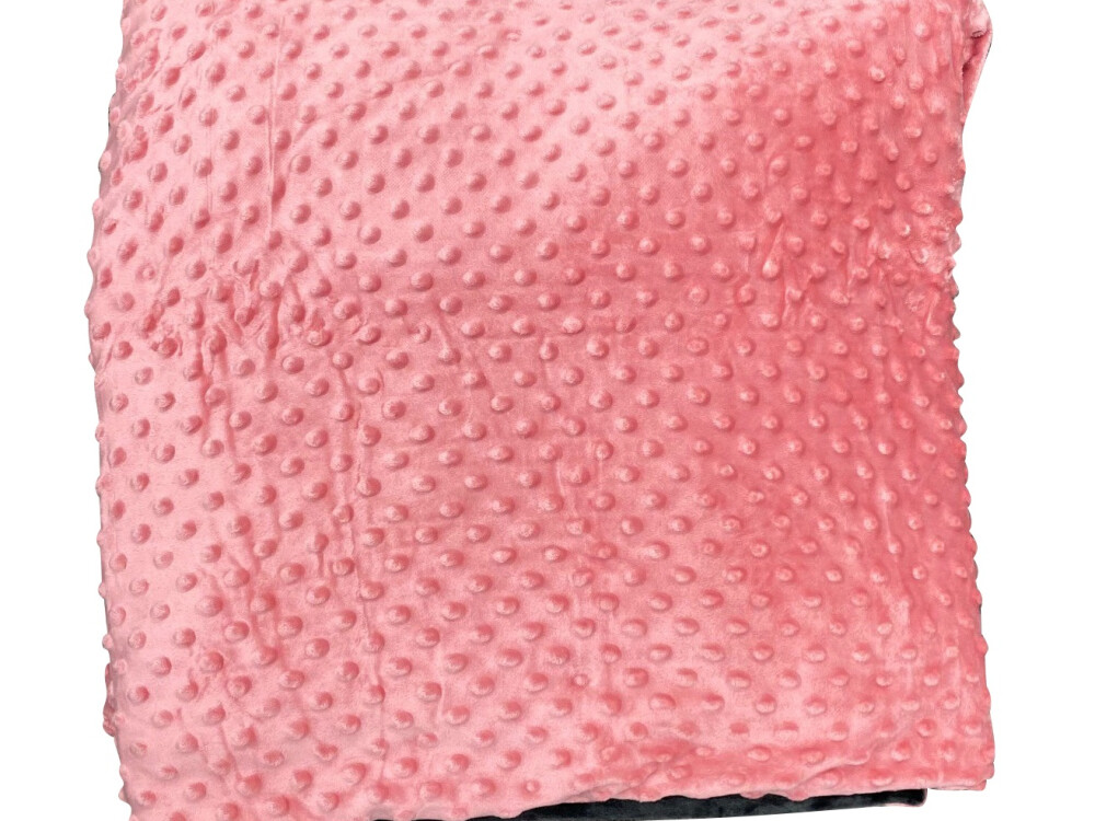 3kg Weighted Blanket Small (90 X 100) Pink/grey