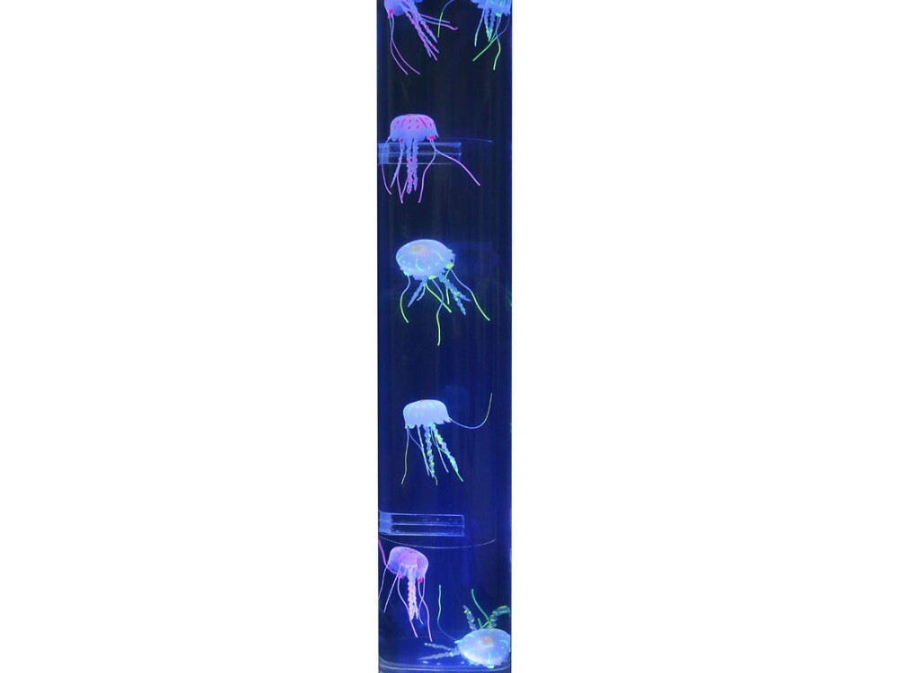 Tall Jelly Fish Tank - 80cm (interchangeable Eu/uk Adapter)