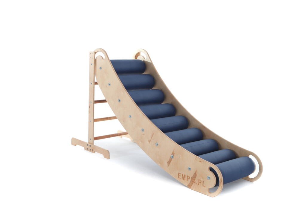 Curved Roller Slide Compatible With Climb System