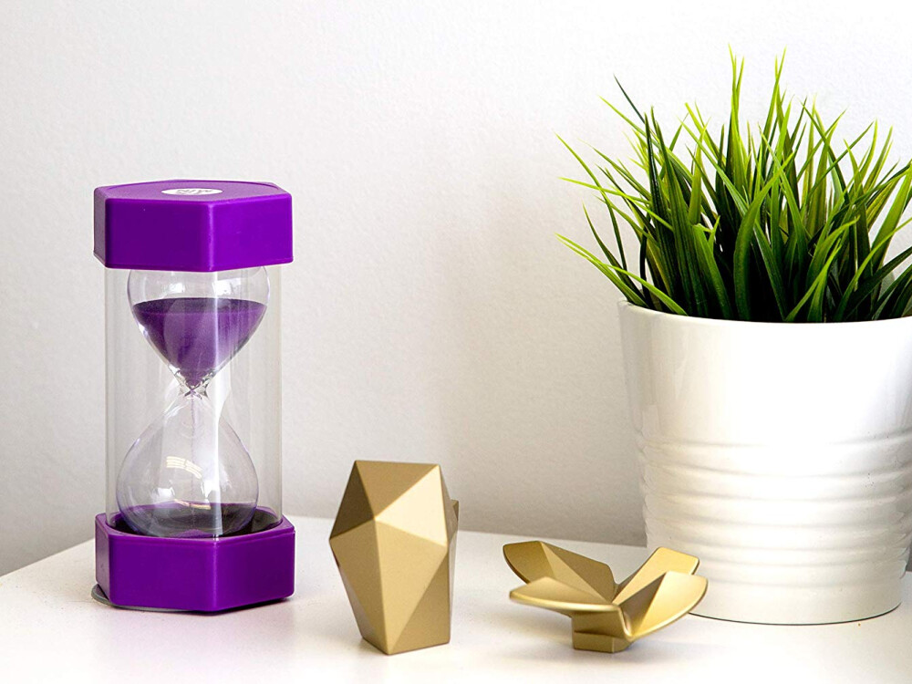 Sand Timer - 15 Min. – Purple