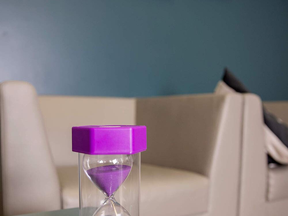 Sand Timer - 15 Min. – Purple