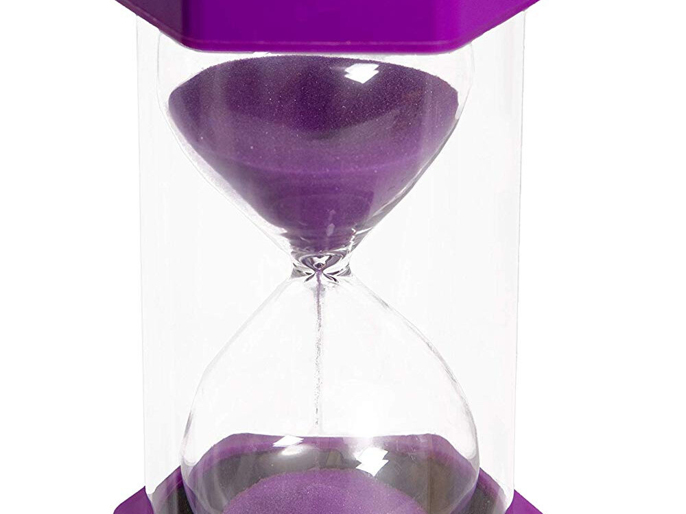 Sand Timer - 15 Min. – Purple