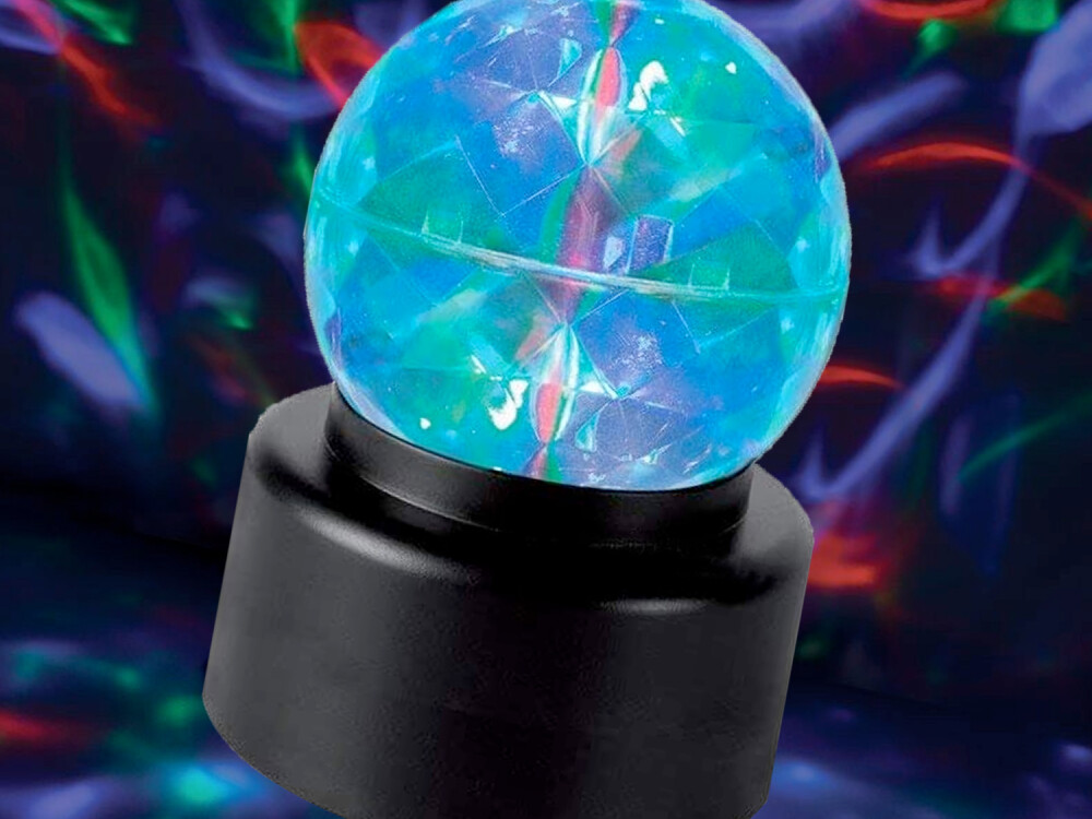 Kaleidoscope Rotating Disco Ball (battery Operated - Not Included)