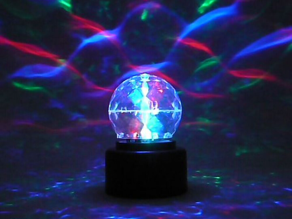 Kaleidoscope Rotating Disco Ball (battery Operated - Not Included)