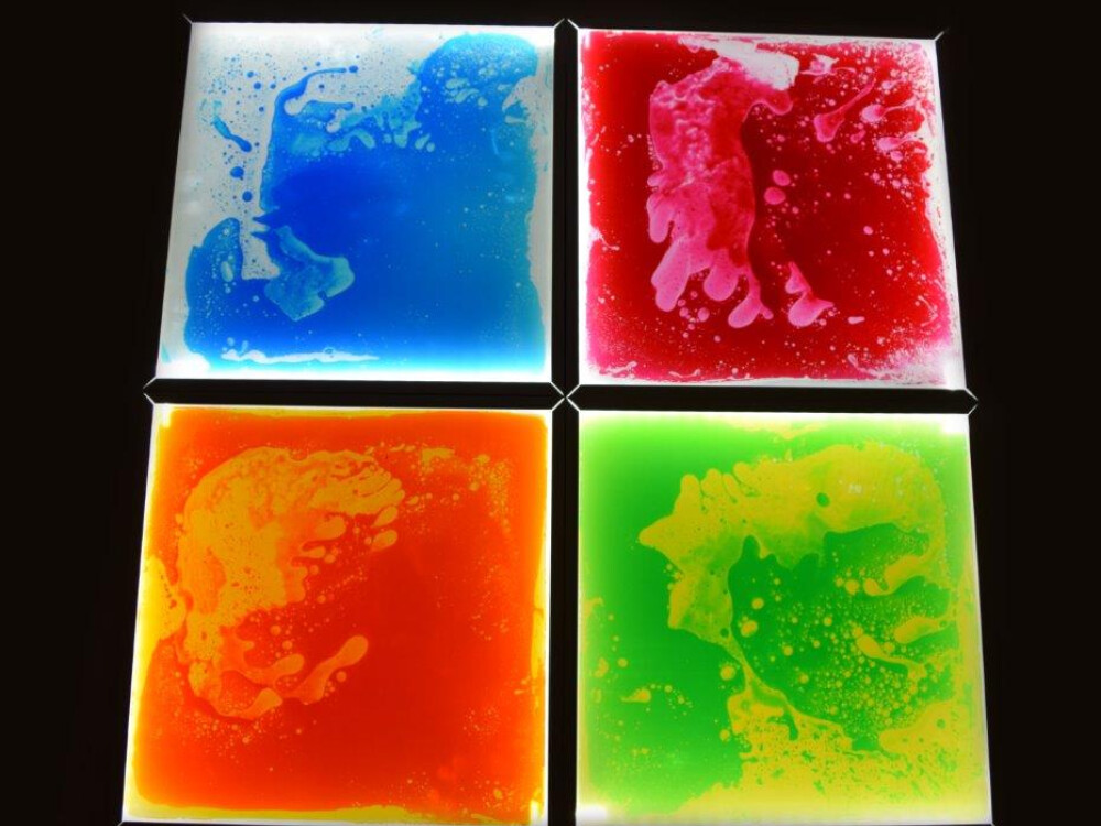 Light Up Sensory Floor Tile Kit (4 Tiles And Adaptor)