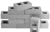 40 Piece Life Size Breeze Block