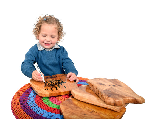 Natural Wooden Writing Board (set Of 3)