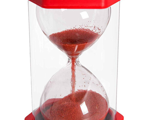 Sand Timer - 30 Seconds – Red