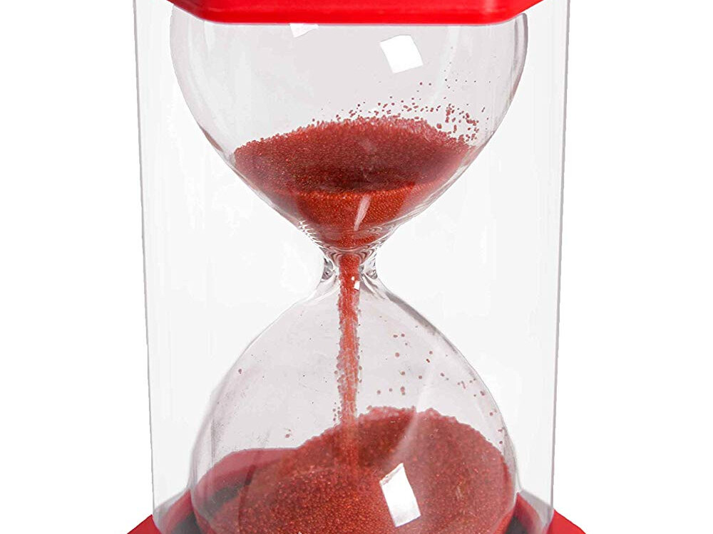 Sand Timer - 30 Seconds – Red