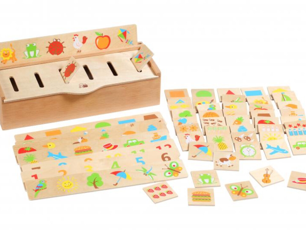 Wooden Sorting Box