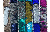 Sequin Snap Wrist Bands (set Of 6)