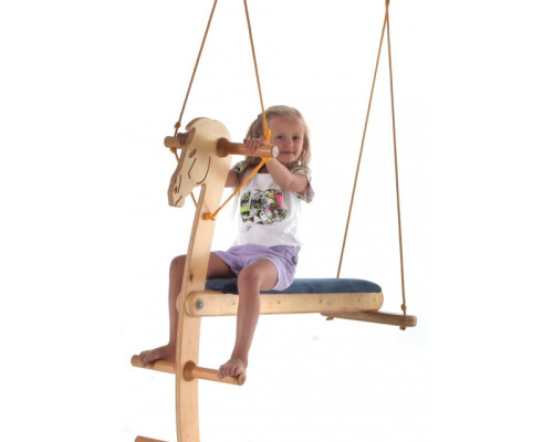 Wooden Sensory Therapy Rocking Horse