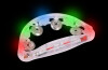 Large Light Up Tambourine (battery Operated - Included)