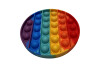 Pop Fidget Pad - Round - Multicoloured