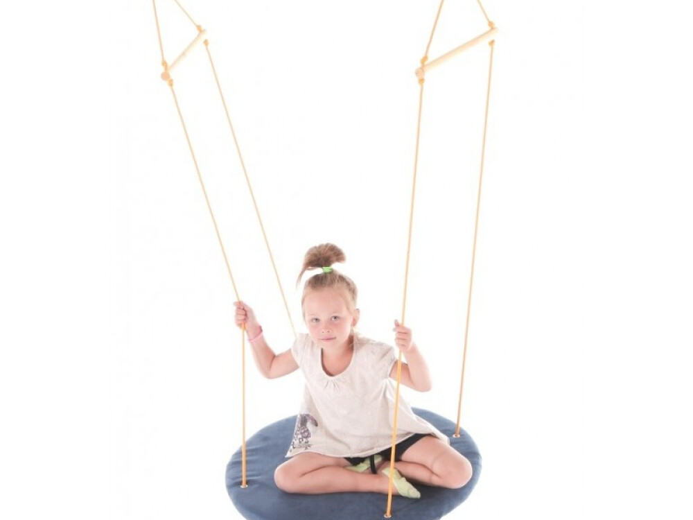 Therapeutic Sensory Round Suspended Platform Swing