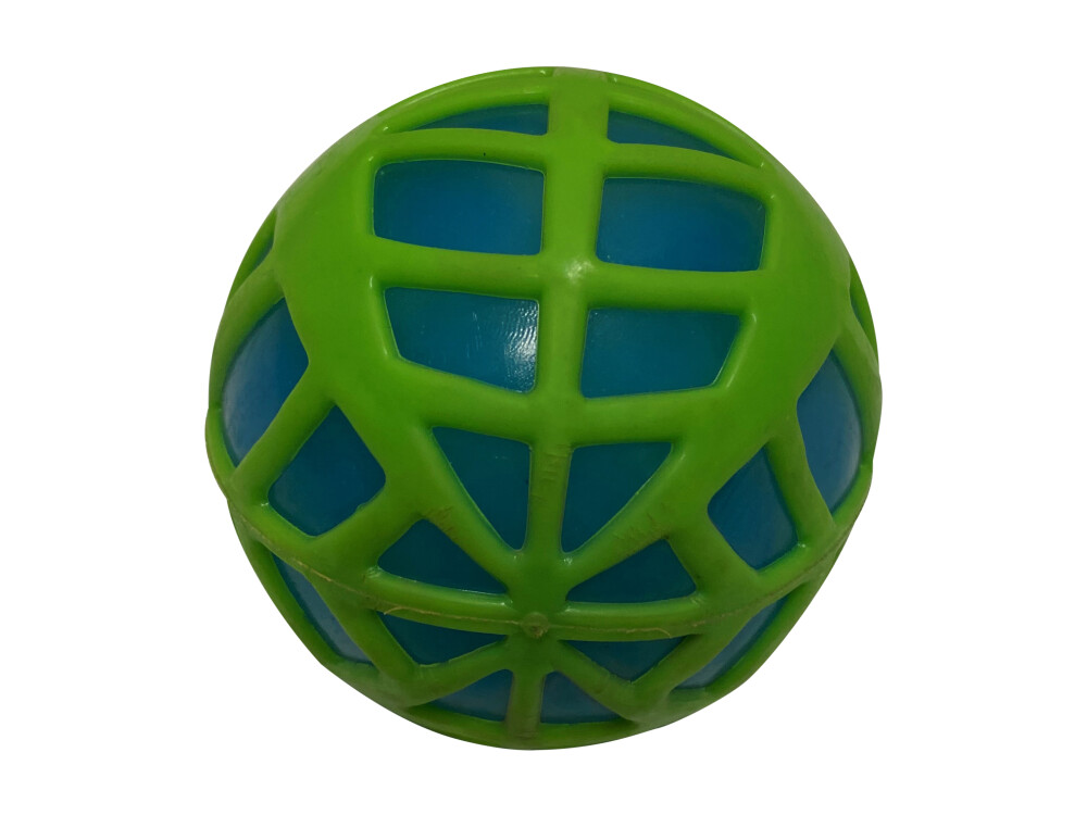 Easy To Grip Flashing Web Ball (battery Operated - Included)