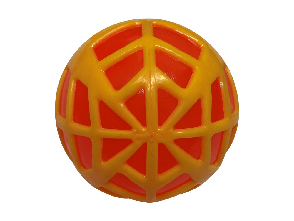 Easy To Grip Flashing Web Ball (battery Operated - Included)