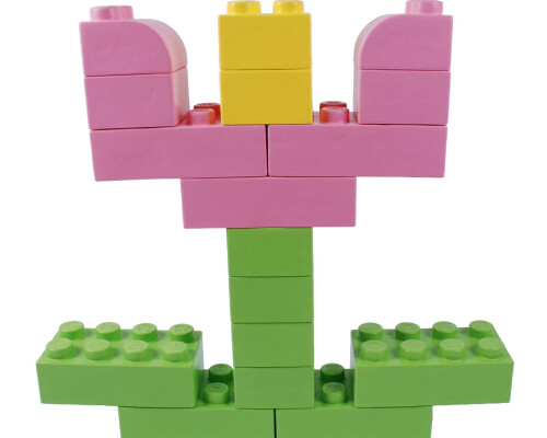 Wise Big Block Set Pastel Colours (42 Pieces)