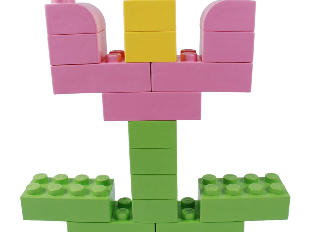 Wise Big Block Set Pastel Colours (42 Pieces)