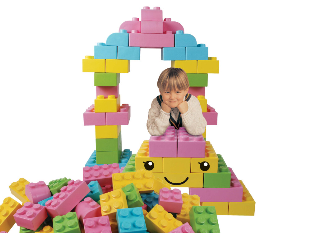 Wise Big Block Set Pastel Colours (42 Pieces)