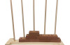 Wooden Foam Brick Stand