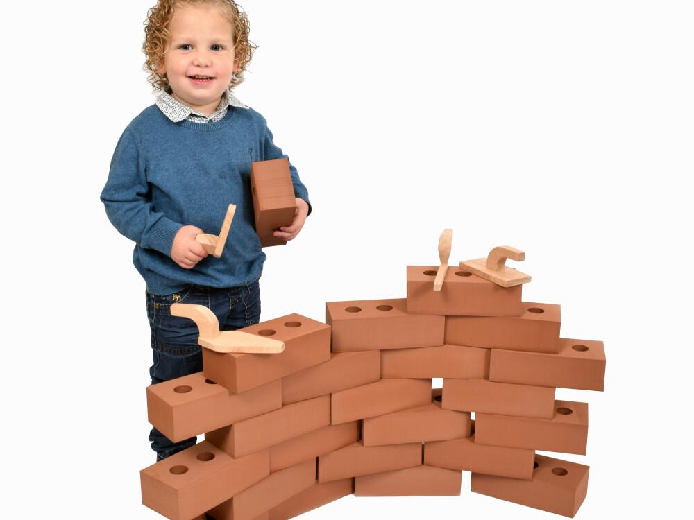 25 Piece Giant Life Size Bricks