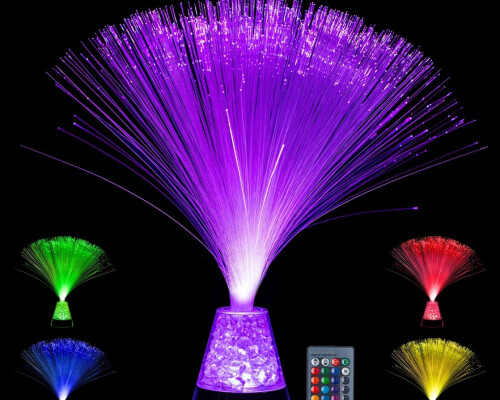 Fibre Optic Ice With Usb And Remote Control