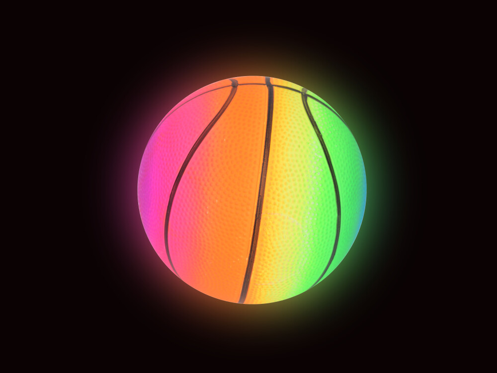 Uv Multi Coloured Ball