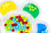 Flower Bead Matching Fidget Puzzle